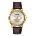 Citizen Men's Eco-Drive Brown Strap Watch from Pedre
